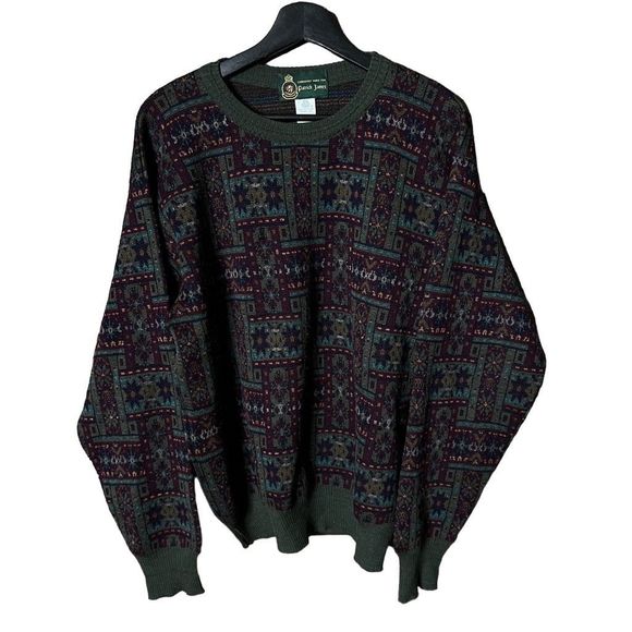 VTG Patrick James Merino Wool Sweater Medium - Picture 1 of 3